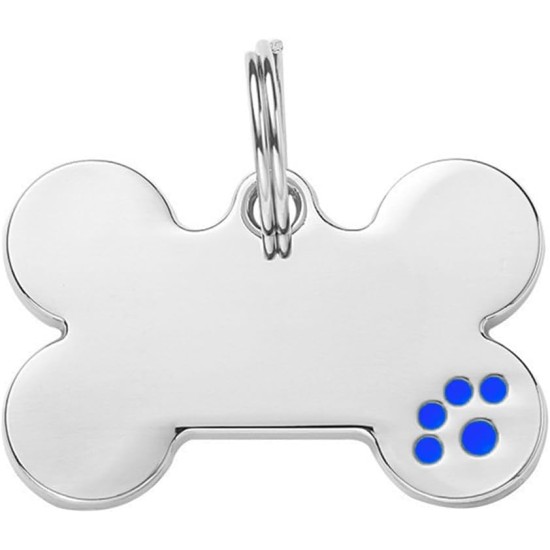 CENPEK 2 Blank Bone Shaped Pet ID Tags, Engraved Bone ID Tags for Dogs & Cats, DIY Personalized Pet Name Tags CENPEK 2 Blank Bone Shaped Pet ID Tags, Engraved Bone ID Tags for Dogs & Cats, DIY Personalized Pet Name Tags