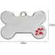 CENPEK 2 Blank Bone Shaped Pet ID Tags, Engraved Bone ID Tags for Dogs & Cats, DIY Personalized Pet Name Tags CENPEK 2 Blank Bone Shaped Pet ID Tags, Engraved Bone ID Tags for Dogs & Cats, DIY Personalized Pet Name Tags