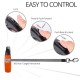 CFMOUR Retractable Dog Leash, 5M/50KG, Orange, Heavy Duty Extendable for Medium to Large Dogs; Strong Nylon Strap, One Button Brake and Latch, Bonus Training Clicker CFMOUR Retractable Dog Leash, 5M/50KG, Orange, Heavy Duty Extendable for Medium to Large Dogs; Strong Nylon Strap, One Button Brake and Latch, Bonus Training Clicker