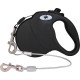 CROWN PAWS 16ft Retractable Dog Leash for Large Dogs up to 110lbs with a Removable Chew Resistant Extension Wire Rope (Black) CROWN PAWS 16ft Retractable Dog Leash for Large Dogs up to 110lbs with a Removable Chew Resistant Extension Wire Rope (Black)