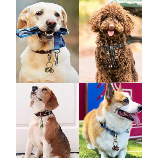Cat Bell, Pet Bells, Extra Loud Cat and Dog Bell for Collar, Pet Tracker and Falconry, Cat Tracker, Robust Brass Collar Pendant with Rotating Lobster Clasp Cat Bell, Pet Bells, Extra Loud Cat and Dog Bell for Collar, Pet Tracker and Falconry, Cat Tracker, Robust Brass Collar Pendant with Rotating Lobster Clasp