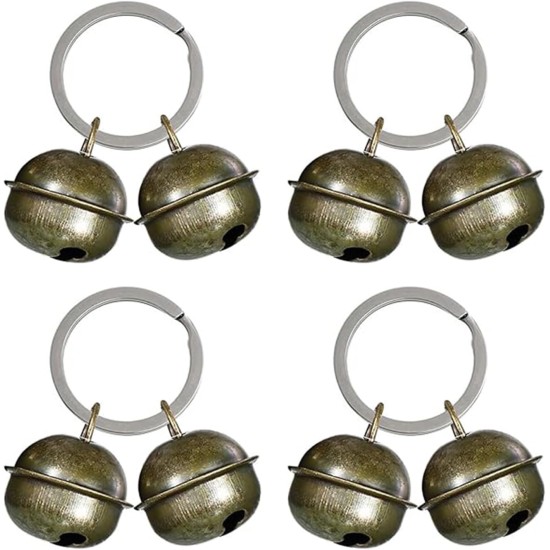 Cat Bell, Set of 4 Pet Bells Pet Tracker Bell Dog Bell Loud Dog Bells Cat Bells Collar Bells for Dog Cat Harness Cat Bell, Set of 4 Pet Bells Pet Tracker Bell Dog Bell Loud Dog Bells Cat Bells Collar Bells for Dog Cat Harness
