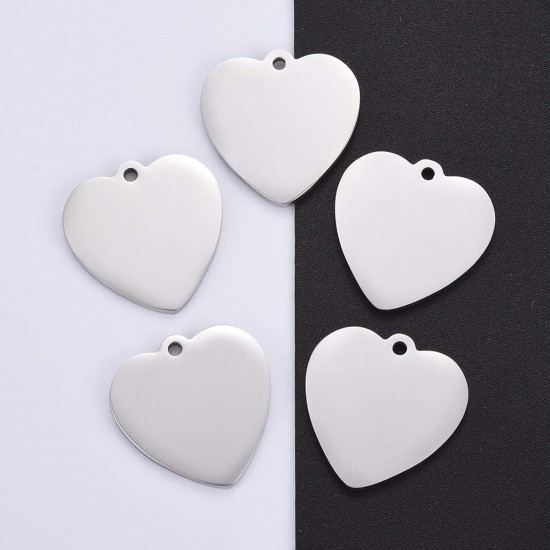 Cheriswelry Blank Stamping Dog Tag Pendant Stainless Steel Personalised Engraving Name Charm Pet ID Name Charms for Necklace Jewellery Cheriswelry Blank Stamping Dog Tag Pendant Stainless Steel Personalised Engraving Name Charm Pet ID Name Charms for Necklace Jewellery