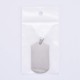 Cheriswelry Blank Stamping Dog Tag Pendant Stainless Steel Personalised Engraving Name Charm Pet ID Name Charms for Necklace Jewellery Cheriswelry Blank Stamping Dog Tag Pendant Stainless Steel Personalised Engraving Name Charm Pet ID Name Charms for Necklace Jewellery