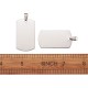 Cheriswelry Blank Stamping Dog Tag Pendant Stainless Steel Personalised Engraving Name Charm Pet ID Name Charms for Necklace Jewellery Cheriswelry Blank Stamping Dog Tag Pendant Stainless Steel Personalised Engraving Name Charm Pet ID Name Charms for Necklace Jewellery