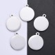 Cheriswelry Blank Stamping Dog Tag Pendant Stainless Steel Personalised Engraving Name Charm Pet ID Name Charms for Necklace Jewellery Cheriswelry Blank Stamping Dog Tag Pendant Stainless Steel Personalised Engraving Name Charm Pet ID Name Charms for Necklace Jewellery