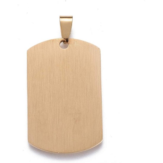 Cheriswelry Blank Stamping Dog Tag Pendant Stainless Steel Personalised Engraving Name Charm Pet ID Name Charms for Necklace Jewellery Cheriswelry Blank Stamping Dog Tag Pendant Stainless Steel Personalised Engraving Name Charm Pet ID Name Charms for Necklace Jewellery