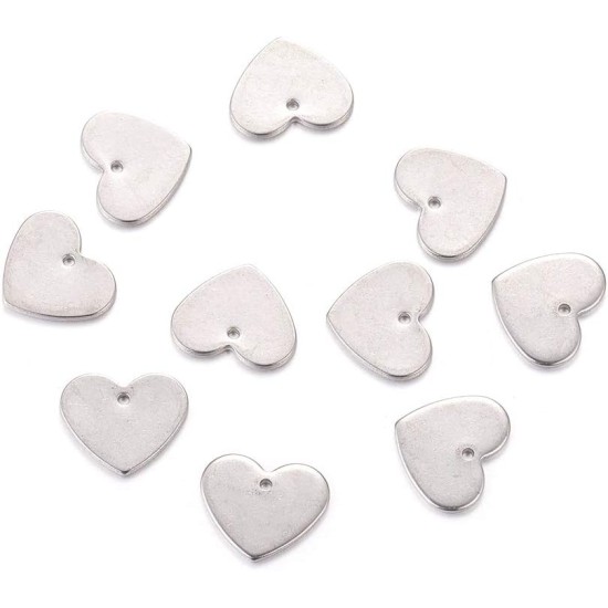 Cheriswelry Blank Stamping Dog Tag Pendant Stainless Steel Personalised Engraving Name Charm Pet ID Name Charms for Necklace Jewellery Cheriswelry Blank Stamping Dog Tag Pendant Stainless Steel Personalised Engraving Name Charm Pet ID Name Charms for Necklace Jewellery