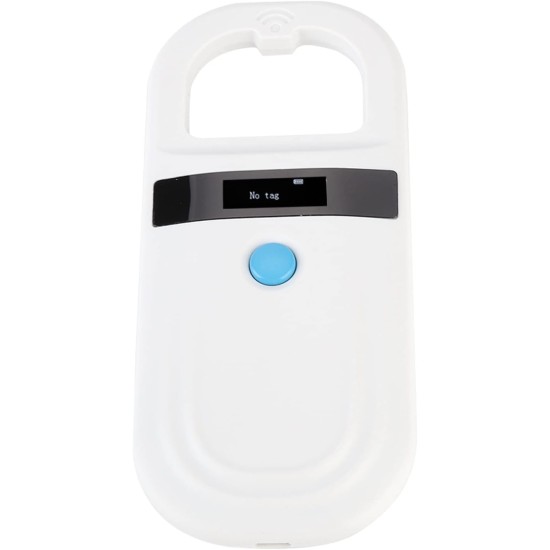 Chip Reader, Dog Microchip Scanner, ID Reader, USB Rechargeable Chip Reader, Pet Chip Reader, OLED Display, 128 Pieces, Tag Information Memory, Portable Handheld Animal for Cats, Animal Tracking Chip Reader, Dog Microchip Scanner, ID Reader, USB Rechargeable Chip Reader, Pet Chip Reader, OLED Display, 128 Pieces, Tag Information Memory, Portable Handheld Animal for Cats, Animal Tracking