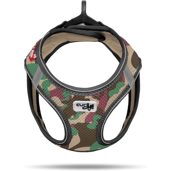 Classic Vest Harness Air Mesh with curli D-Ring Buckle, Black, L Classic Vest Harness Air Mesh with curli D-Ring Buckle, Black, L