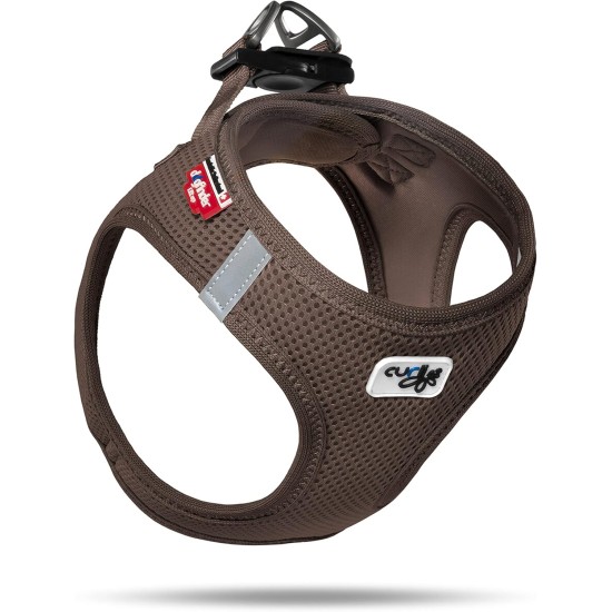 Classic Vest Harness Air Mesh with curli D-Ring Buckle, Black, L Classic Vest Harness Air Mesh with curli D-Ring Buckle, Black, L