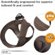 Classic Vest Harness Air Mesh with curli D-Ring Buckle, Black, L Classic Vest Harness Air Mesh with curli D-Ring Buckle, Black, L
