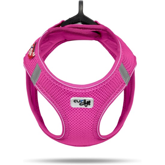 Classic Vest Harness Air Mesh with curli D-Ring Buckle, Black, L Classic Vest Harness Air Mesh with curli D-Ring Buckle, Black, L
