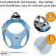 Classic Vest Harness Air Mesh with curli D-Ring Buckle, Black, L Classic Vest Harness Air Mesh with curli D-Ring Buckle, Black, L