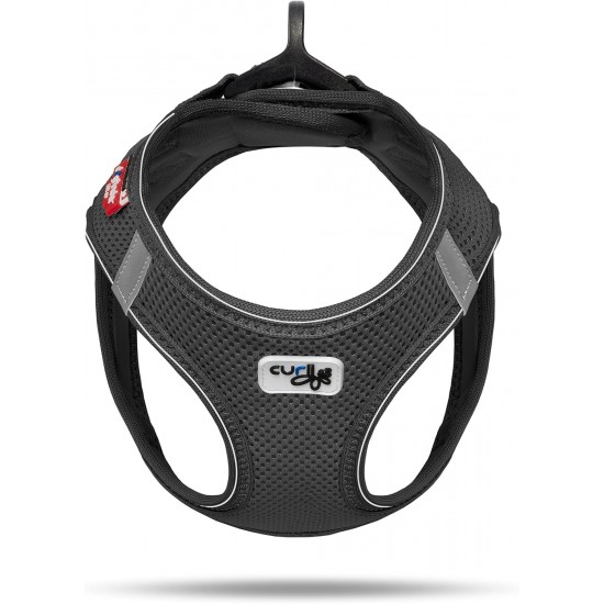 Classic Vest Harness Air Mesh with curli D-Ring Buckle, Fuchsia, S Classic Vest Harness Air Mesh with curli D-Ring Buckle, Fuchsia, S