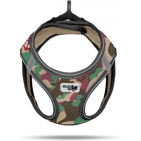 Classic Vest Harness Air Mesh with curli D-Ring Buckle, Fuchsia, S Classic Vest Harness Air Mesh with curli D-Ring Buckle, Fuchsia, S