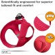 Classic Vest Harness Air Mesh with curli D-Ring Buckle, Fuchsia, S Classic Vest Harness Air Mesh with curli D-Ring Buckle, Fuchsia, S