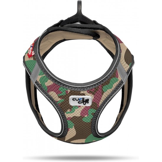 Classic Vest Harness Air Mesh with curli D-Ring Buckle, Fuchsia, S Classic Vest Harness Air Mesh with curli D-Ring Buckle, Fuchsia, S