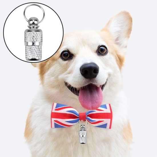 Collar Small Dog Tag, Pack of 10 Pet ID Tags, ID Tag Dog Tag, Pet ID Address Tag, Pet Pill Box, Waterproof Brass with Address Name Tag, for Dogs, Cats, Puppies (Silver) Collar Small Dog Tag, Pack of 10 Pet ID Tags, ID Tag Dog Tag, Pet ID Address Tag, Pet Pill Box, Waterproof Brass with Address Name Tag, for Dogs, Cats, Puppies (Silver)