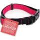 Consentida Basic Collar for Large Dogs T3 - Size L 33-50 x 2 cm - Fuchsia - Smooth and Durable Fabric - Integrated Regulator with Click Closure Consentida Basic Collar for Large Dogs T3 - Size L 33-50 x 2 cm - Fuchsia - Smooth and Durable Fabric - Integrated Regulator with Click Closure