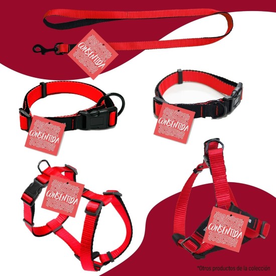 Consentida Basic T-4 CN205431 Necklace 45-70 x 2.5 cm XL Red Consentida Basic T-4 CN205431 Necklace 45-70 x 2.5 cm XL Red