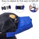 Coppthinktu Dog Muzzle for Dogs, 7 Pack for Biting Barking and Chewing Adjustable Dog Mouth Cover for Small Medium Large Dogs Soft Comfortable Long Snout Coppthinktu Dog Muzzle for Dogs, 7 Pack for Biting Barking and Chewing Adjustable Dog Mouth Cover for Small Medium Large Dogs Soft Comfortable Long Snout