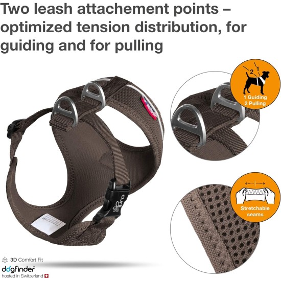 Curli Basic Air Mesh Harness, XS Curli Basic Air Mesh Harness, XS