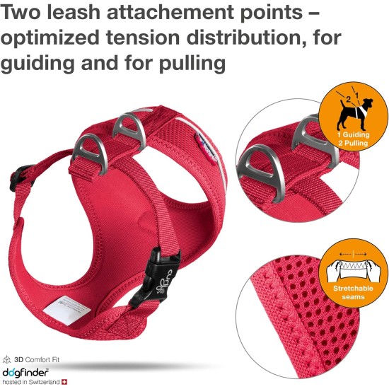 Curli Basic Air Mesh Harness, XS Curli Basic Air Mesh Harness, XS