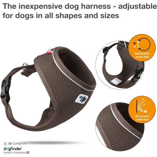 Curli Basic Air Mesh Harness, XS Curli Basic Air Mesh Harness, XS