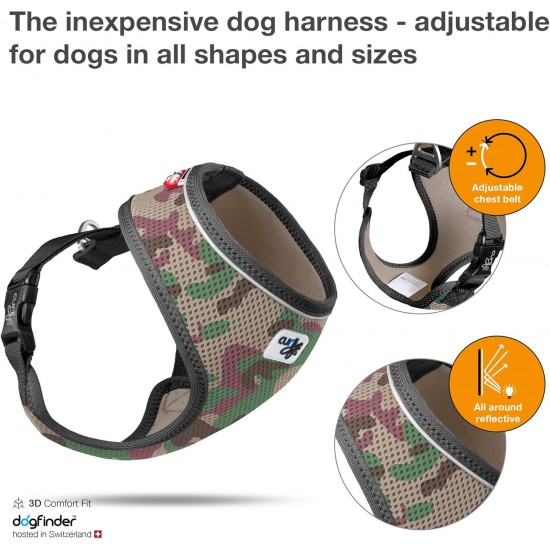 Curli Basic Air Mesh Harness, s Curli Basic Air Mesh Harness, s