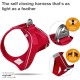 Curli Magnetic Vest Harness - Black 2XS Curli Magnetic Vest Harness - Black 2XS