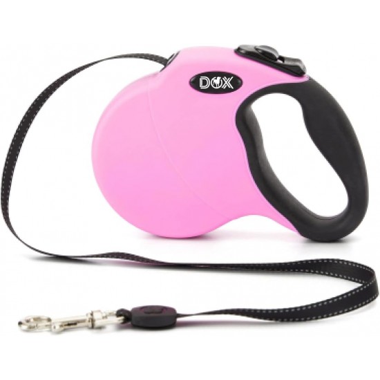 DDOXX Retractable Reflective Extendable Lead n Many Colours & Sizes for Small & Large Dogs DDOXX Retractable Reflective Extendable Lead n Many Colours & Sizes for Small & Large Dogs
