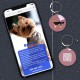 DISONTAG QR Code Dog Tag ID 41 Dog Breeds Personalised Social Online Site Free Online Pet Profile Modificable Privacy Control No App Required DISONTAG QR Code Dog Tag ID 41 Dog Breeds Personalised Social Online Site Free Online Pet Profile Modificable Privacy Control No App Required
