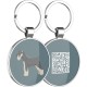 DISONTAG QR Code Dog Tag ID 41 Dog Breeds Personalised Social Online Site Free Online Pet Profile Modificable Privacy Control No App Required DISONTAG QR Code Dog Tag ID 41 Dog Breeds Personalised Social Online Site Free Online Pet Profile Modificable Privacy Control No App Required