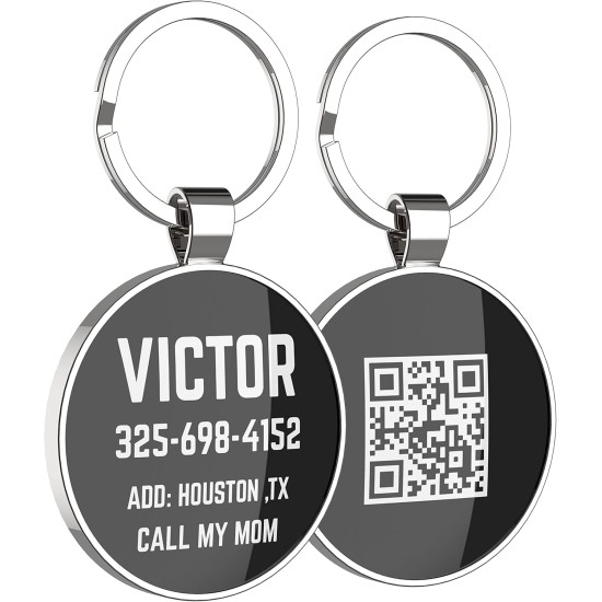 DISONTAG QR Code Dog Tag ID 41 Dog Breeds Personalised Social Online Site Free Online Pet Profile Modificable Privacy Control No App Required DISONTAG QR Code Dog Tag ID 41 Dog Breeds Personalised Social Online Site Free Online Pet Profile Modificable Privacy Control No App Required