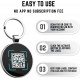 DISONTAG QR Code Dog Tag ID Personalised Online Site Free Online Pet Profile Modificable Privacy Control No App Required (Round) DISONTAG QR Code Dog Tag ID Personalised Online Site Free Online Pet Profile Modificable Privacy Control No App Required (Round)