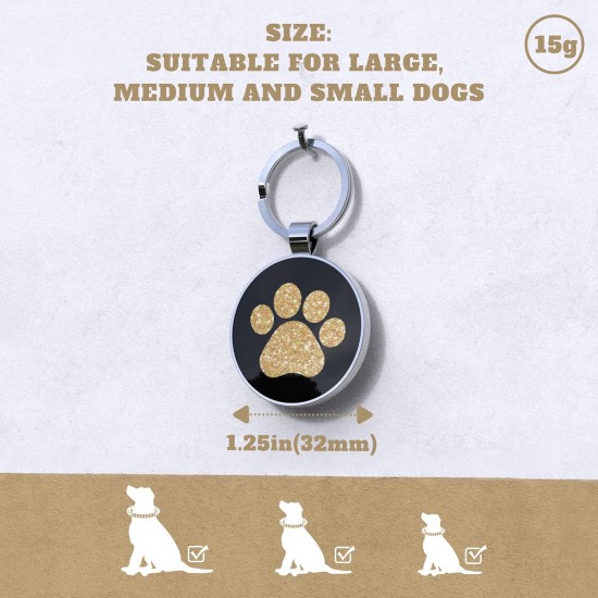 DISONTAG QR Code Dog Tag ID Personalised Online Site Free Online Pet Profile Modificable Privacy Control No App Required (Round) DISONTAG QR Code Dog Tag ID Personalised Online Site Free Online Pet Profile Modificable Privacy Control No App Required (Round)