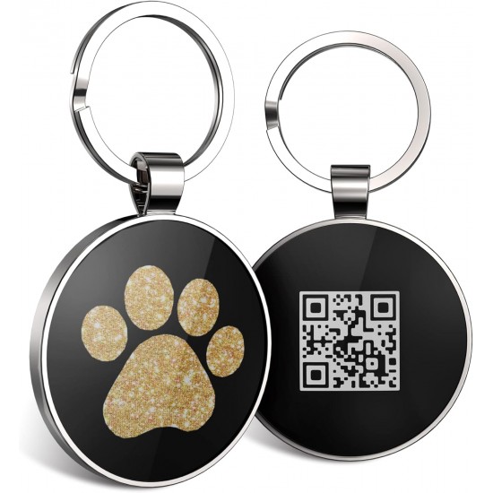 DISONTAG QR Code Dog Tag ID Personalised Online Site Free Online Pet Profile Modificable Privacy Control No App Required (Round) DISONTAG QR Code Dog Tag ID Personalised Online Site Free Online Pet Profile Modificable Privacy Control No App Required (Round)