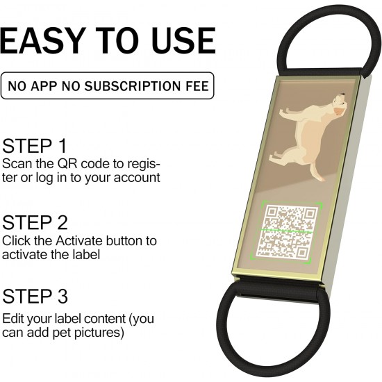 DISONTAG QR Code Silent Dog Tag ID 18 Dog Breeds Personalised Social Online Site Free Online Pet Profile Modification Control Privacy No App Required DISONTAG QR Code Silent Dog Tag ID 18 Dog Breeds Personalised Social Online Site Free Online Pet Profile Modification Control Privacy No App Required