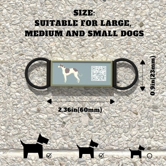 DISONTAG QR Code Silent Dog Tag ID 18 Dog Breeds Personalised Social Online Site Free Online Pet Profile Modification Control Privacy No App Required DISONTAG QR Code Silent Dog Tag ID 18 Dog Breeds Personalised Social Online Site Free Online Pet Profile Modification Control Privacy No App Required