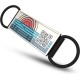 DISONTAG QR Code Silent Dog Tag ID Personalised Social Online Page Free Online Pet Profile Modificable Privacy Control No App Required (23 x 58 mm) DISONTAG QR Code Silent Dog Tag ID Personalised Social Online Page Free Online Pet Profile Modificable Privacy Control No App Required (23 x 58 mm)