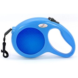Dartakan Reflective Dog Lead, Ergonomic Retractable Dog Lead, 5 m, Suitable for Small and Medium Dogs (Max 25 kg), (Light Blue, Red, Grey, Pink) Dartakan Reflective Dog Lead, Ergonomic Retractable Dog Lead, 5 m, Suitable for Small and Medium Dogs (Max 25 kg), (Light Blue, Red, Grey, Pink)