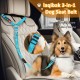 Detachable Dog Seat Belt Harness for Car, 3 in 1 Pet Dog Car Seat Belt, Retractable Restraint Secures to Vehicle Headrest and Adjustable Reflective Detachable Dog Seat Belt Harness for Car, 3 in 1 Pet Dog Car Seat Belt, Retractable Restraint Secures to Vehicle Headrest and Adjustable Reflective