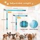 Detachable Dog Seat Belt Harness for Car, 3 in 1 Pet Dog Car Seat Belt, Retractable Restraint Secures to Vehicle Headrest and Adjustable Reflective Detachable Dog Seat Belt Harness for Car, 3 in 1 Pet Dog Car Seat Belt, Retractable Restraint Secures to Vehicle Headrest and Adjustable Reflective