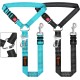 Detachable Dog Seat Belt Harness for Car, 3 in 1 Pet Dog Car Seat Belt, Retractable Restraint Secures to Vehicle Headrest and Adjustable Reflective Detachable Dog Seat Belt Harness for Car, 3 in 1 Pet Dog Car Seat Belt, Retractable Restraint Secures to Vehicle Headrest and Adjustable Reflective