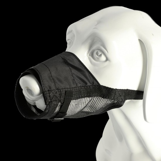 Dingo 16777-2 Soft Nylon Muzzle with Breathable Mesh Rottweiler Dog, Great Dane, German Shepherd, Short-Term Veterinarian Muzzle, Adjustable Neck Strap, Black Dingo 16777-2 Soft Nylon Muzzle with Breathable Mesh Rottweiler Dog, Great Dane, German Shepherd, Short-Term Veterinarian Muzzle, Adjustable Neck Strap, Black