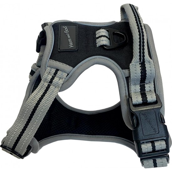 Dog & Co Padded Reflective Sports Harness - Black, Large Dog & Co Padded Reflective Sports Harness - Black, Large