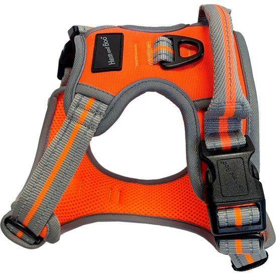 Dog & Co Padded Reflective Sports Harness Orange Small Dog & Co Padded Reflective Sports Harness Orange Small