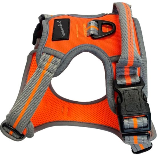 Dog & Co Padded Reflective Sports Harness Orange Small Dog & Co Padded Reflective Sports Harness Orange Small