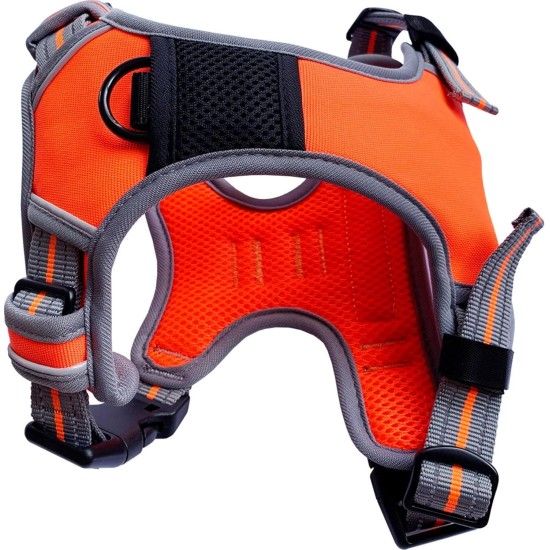 Dog & Co Padded Reflective Sports Harness Orange Small Dog & Co Padded Reflective Sports Harness Orange Small